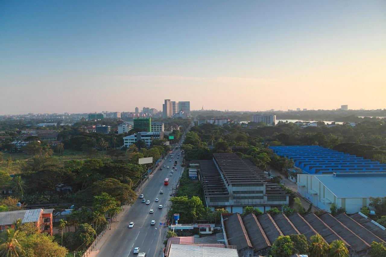 Super Hotel Yangon Exterior foto